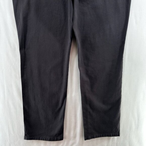 Style & Co Pants Women's 16S Highrise Tummy Control Straight Chino Carbon Gray - Picture 6 of 13